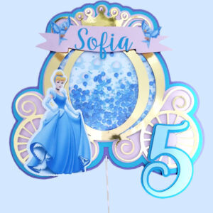 Cake topper Cenicienta 2