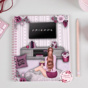 Cuaderno Chica en el salón - A5