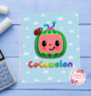 Cuaderno Cocomelón logo - A5
