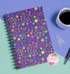 Cuaderno Fosforito de estrellas - A5