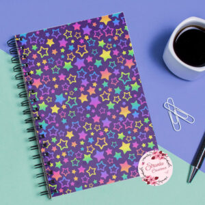 Cuaderno Fosforito de estrellas - A5