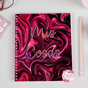 Cuaderno Líquido Rojo - A5