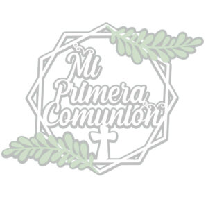 Cake topper Mi primera comunión 2