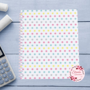 Cuaderno Puntos de colores - A5