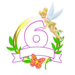 Cake topper Campanilla