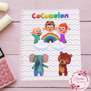 Cuaderno Cocomelón rosa - A5