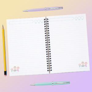 hojas cocomelon azul