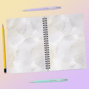 hojas marmol marron y gris