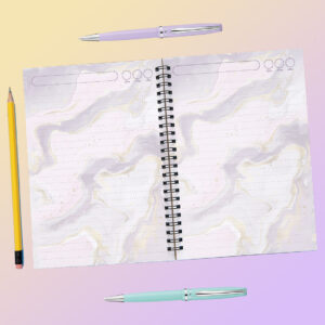 hojas marmol rosa y oro