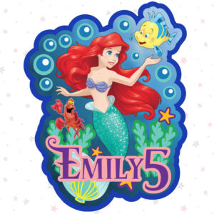 Cake topper La Sirenita