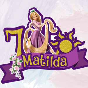 Cake topper Rapunzel