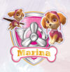 Cake topper Sky (Patrulla Canina)