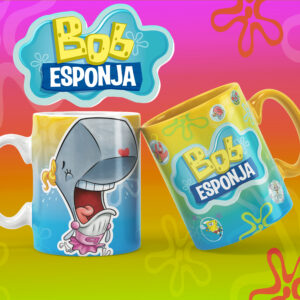 Taza Perla llorando (Bob Esponja)
