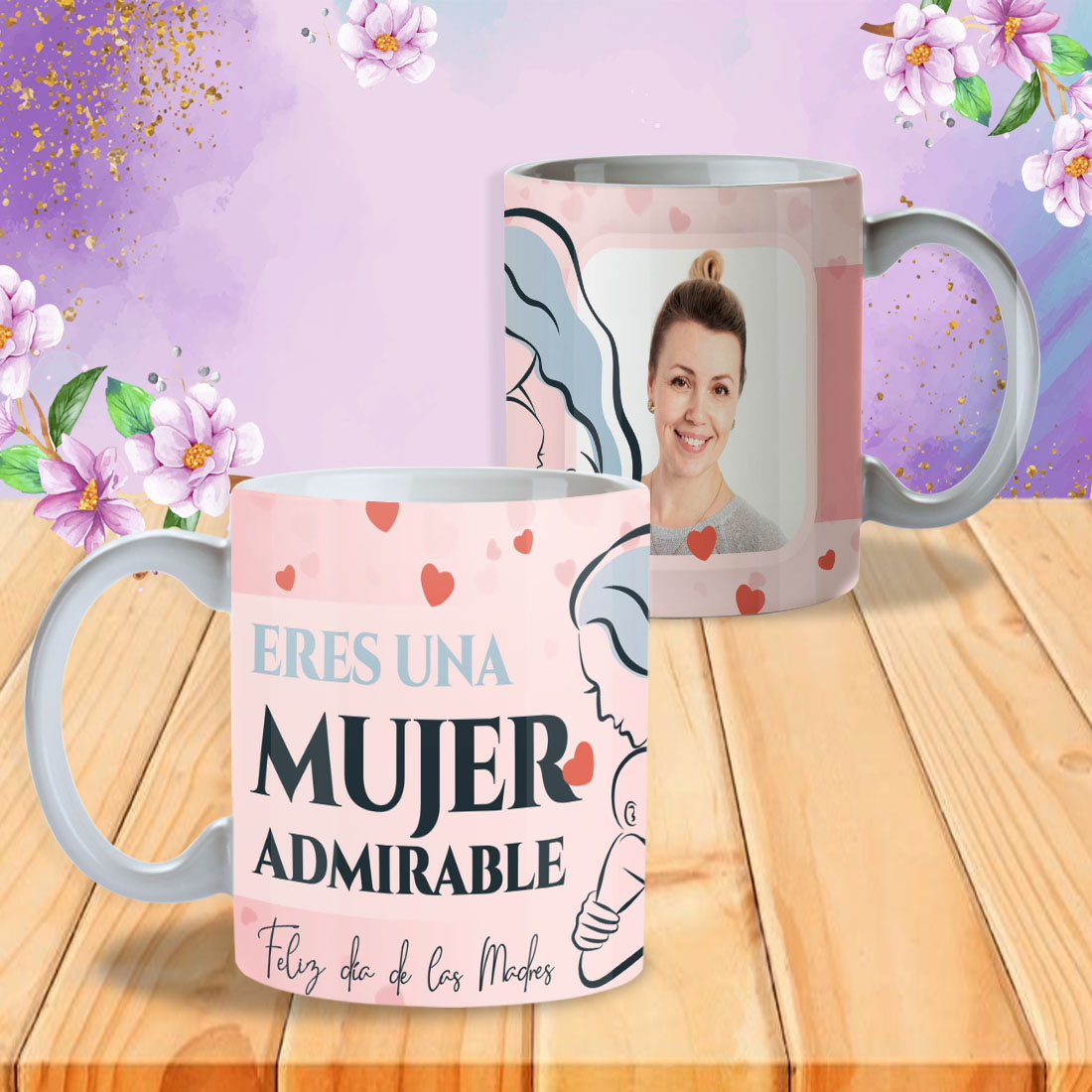 Taza Eres una mujer admirable...