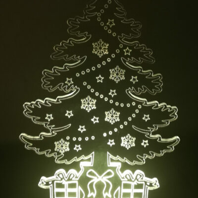 LAMPARA LED ARBOL NAVIDAD