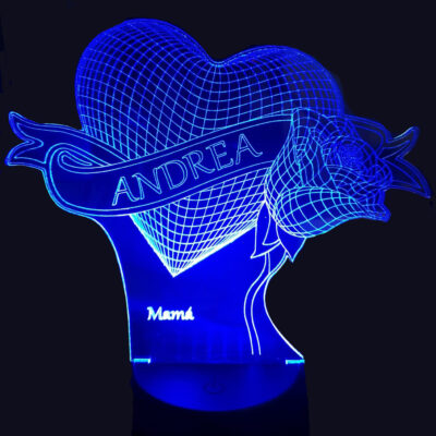 LAMPARA LED CORAZON