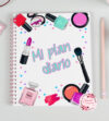 Planing diario sin fechas A5 - Peluquería y maquillaje