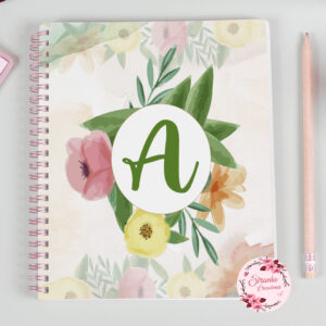 Planing diario sin fechas - A5 Floral