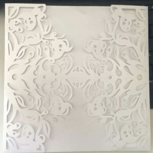 Tarjeta troquelada 14