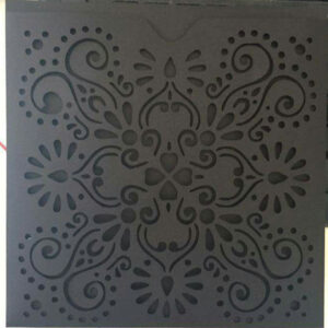 Tarjeta troquelada 17