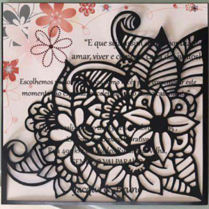 Tarjeta troquelada 6