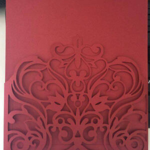 Tarjeta troquelada 9