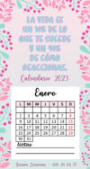 Minicalendario La vida es un 10% ...