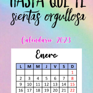 Minicalendario No te detengas...