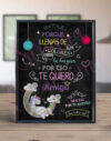 Cuadro Porque llenas de colores...
