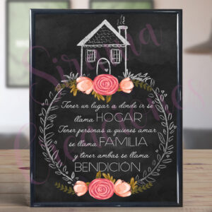 Cuadro Tener un lugar...