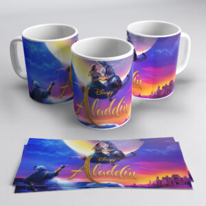 Taza El amor está en el aire (Aladdín)