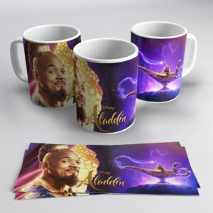 Taza Genio de la lámpara - Will Smith (Aladdín)