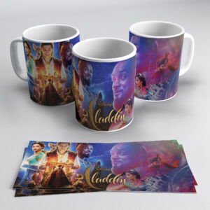 Taza Todos los personajes (Aladdín)