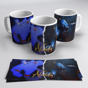 Taza Súper Genios (Aladdín)