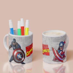 Taza Marvel 09 - Capitán América
