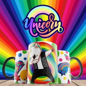 Taza Unicornio roquero 01