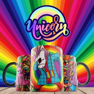 Taza Unicornio roquero 10