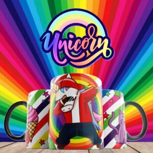 Taza Unicornio roquero  03