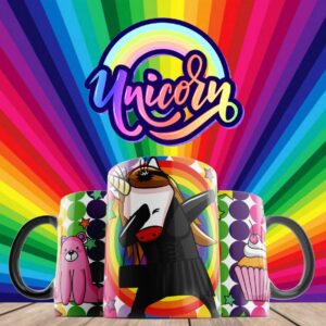 Taza Unicornio roquero  04