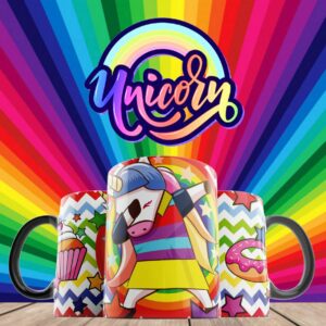 Taza Unicornio roquero  07