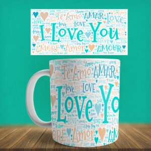 Taza I love you 04