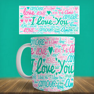 Taza I love you 05