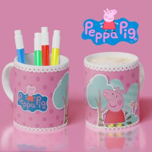 Taza Peppa Pig 07 - Peppa Pig paseando por el bosque