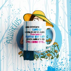 Taza Acuario - Signos del Zodíaco