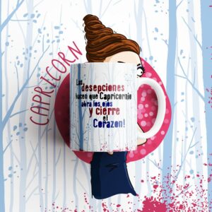 Taza Capricornio - Signos del Zodíaco