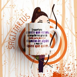 Taza Sagitario - Signos del Zodíaco