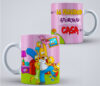 Taza Los Simpson 10 - Familia en casa