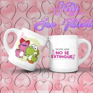 Taza San Valentín - Jossi, nuestro amor no se extingue