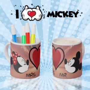Taza Minnie y Mickey 01