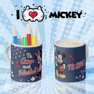 Taza Minnie y Mickey 04